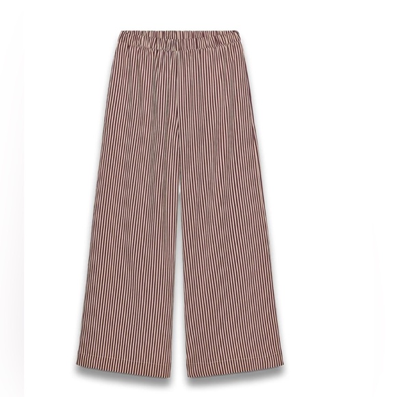 ZW Collection Striped Flowing Trousers - Picture 3 of 5